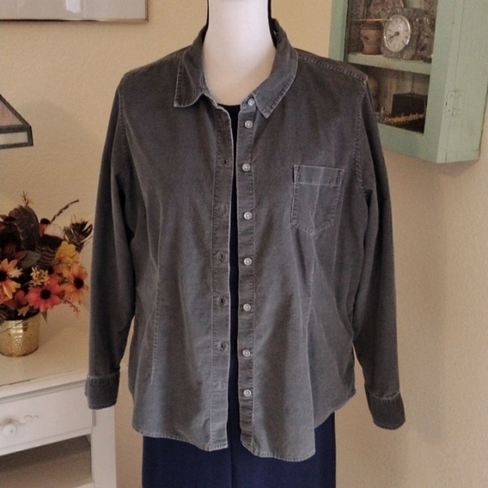 J.Jill Corduroy Shirt 